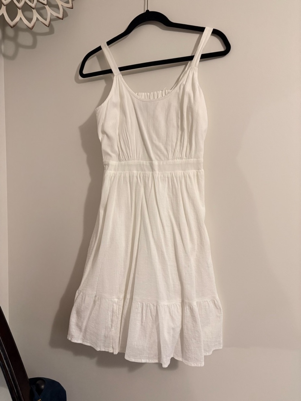 GAP White Spaghetti Strap Sundress